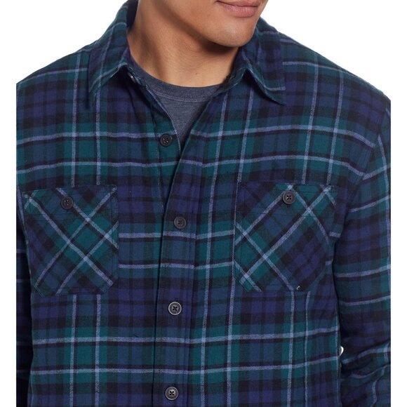 WEATHERPROOF VINTAGE Men's Sherpa Lined Flannel Shirt Jacket Size M - Picture 3 of 7